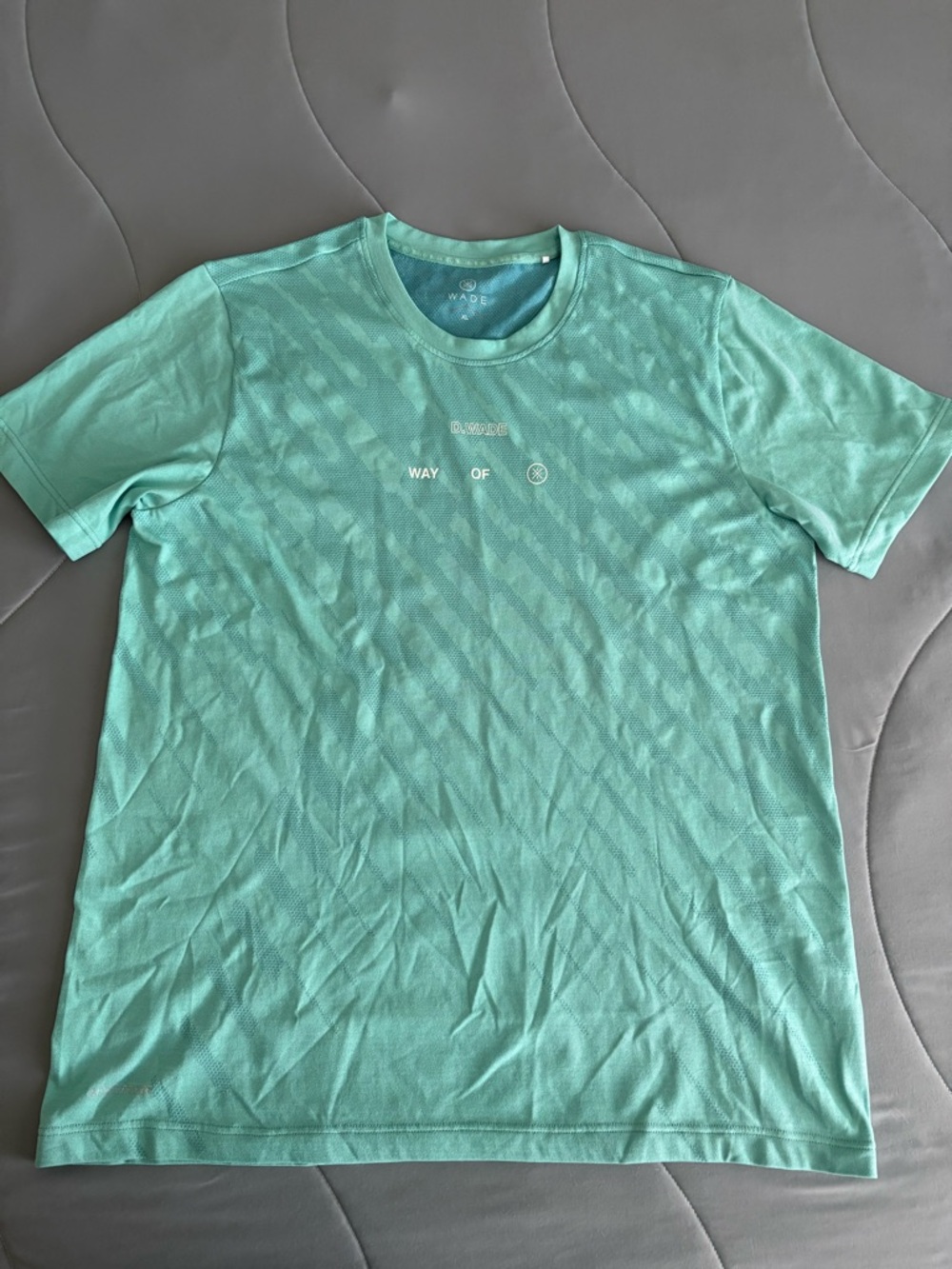 Way Of Wade Men’s Mint Short-Sleeve workout performance shirt XL